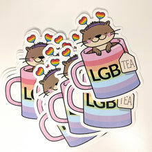 Load image into Gallery viewer, LGBTea Sticker
