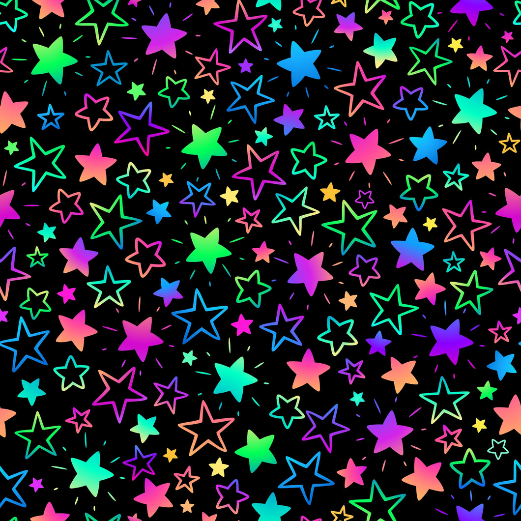 Neon Stars TWILL